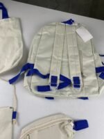 ⁦Ensemble de sacs d’école Kawai pour adolescents 4Pcs Lapin X Blanc – محفظة 4 قطع كاواي أبيض⁩ - الصورة ⁦6⁩