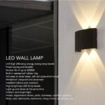⁦Applique Murale LED 4W D’Éclairage Extérieur 2 Lampes en PP⁩ - الصورة ⁦4⁩