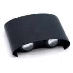 ⁦Applique Murale LED 4W D’Éclairage Extérieur 2 Lampes en PP⁩ - الصورة ⁦3⁩