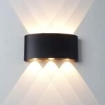 Applique Murale LED 6W D’Éclairage Extérieur 3 Lampes en PP