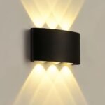 ⁦Applique Murale LED 6W D’Éclairage Extérieur 3 Lampes en PP⁩ - الصورة ⁦5⁩