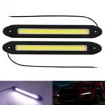 ⁦Bandes Lumineuses LED Flexibles pour Voiture 2Pcs V1 – مصابيح أمامية للسيارة⁩ - الصورة ⁦2⁩