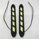 ⁦Bandes Lumineuses LED Flexibles pour Voiture 2Pcs V2 – مصابيح أمامية للسيارة⁩ - الصورة ⁦7⁩