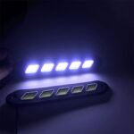 ⁦Bandes Lumineuses LED Flexibles pour Voiture 2Pcs V2 – مصابيح أمامية للسيارة⁩ - الصورة ⁦2⁩