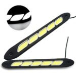 ⁦Bandes Lumineuses LED Flexibles pour Voiture 2Pcs V2 – مصابيح أمامية للسيارة⁩ - الصورة ⁦3⁩