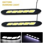 ⁦Bandes Lumineuses LED Flexibles pour Voiture 2Pcs V2 – مصابيح أمامية للسيارة⁩ - الصورة ⁦5⁩