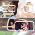 ⁦Miroir de Pare-Soleil de Voiture à 3 Températures de Couleur – مرآة تجميل في السيارة⁩ - الصورة ⁦2⁩