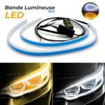 Bande lumineuse à LED étanches pour voiture 60CM 2PCS