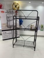 ⁦Étagère de Rangement à 3 Niveaux 59x19x35cm – وحدة رفوف تخزين بثلاث طبقات⁩ - الصورة ⁦8⁩