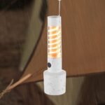 ⁦Lampe de poche à double source de lumière chargement USB⁩ - الصورة ⁦3⁩