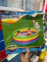 ⁦Piscine Gonflable Arc-en-Ciel 157 cm x 46 cm Bestway #51117⁩ - الصورة ⁦9⁩