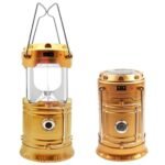 ⁦Lampe de Camping 2IN1 Rechargeable Solaire Pliable YD-3589⁩ - الصورة ⁦2⁩