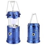 ⁦Lampe de Camping 2IN1 Rechargeable Solaire Pliable YD-3589⁩ - الصورة ⁦5⁩