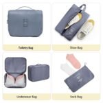 ⁦Organisateur Valise 8pcs Sac Rangement et Les Essentiels du Voyage⁩ - الصورة ⁦5⁩