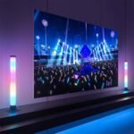 ⁦Lampes d’ambiance 2Pcs LED RVB Smart 360° avec plusieurs modes et synchronisation de la musique⁩ - الصورة ⁦6⁩