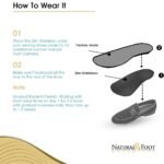 ⁦Natural Foot Orthotics Inserts pour fasciite plantaire – أفرشة أحذية للأقدام المسطحة⁩ - الصورة ⁦4⁩