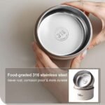 ⁦Lunch Box 4 étage avec Sac Isotherme Isolant – حافظة طعام حرارية 4 طبقات قابلة للاستخدام في الميكروويف⁩ - الصورة ⁦4⁩