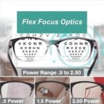 ⁦Lunettes de lecture flexibles à mise au point automatique⁩ - الصورة ⁦2⁩