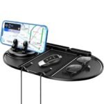 ⁦Tapis De Téléphone Antidérapant pour Voiture 6en1 Rotation à 360° – منظم أغراض في سيارة⁩ - الصورة ⁦6⁩