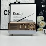 ⁦Radio Portable Rétro et Haut Parleur Bluetooth Style Vintage MD-1313BT – مكبر صوت بلوتوث⁩ - الصورة ⁦4⁩