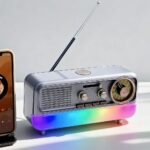 Radio Portable Rétro et Haut Parleur Bluetooth Style Vintage MD-1313BT – مكبر صوت بلوتوث