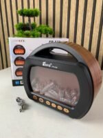 ⁦Haut Parleur Bluetooth sans fil Motif Flamme Style Rétro FP-535 – مكبر صوت بلوتوث⁩ - الصورة ⁦7⁩