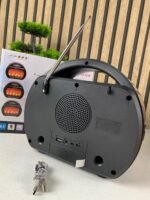 ⁦Haut Parleur Bluetooth sans fil Motif Flamme Style Rétro FP-535 – مكبر صوت بلوتوث⁩ - الصورة ⁦9⁩