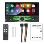 ⁦Autoradio MP5 universel pour voiture 6.86 pouces avec fonction Carplay Android Auto – جهاز راديو سيارة⁩ - الصورة ⁦3⁩