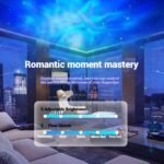 ⁦Projecteur galaxie et étoiles avec télécommande et synchronisation musicale⁩ - الصورة ⁦5⁩