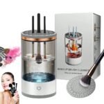 ⁦Machine de nettoyage de pinceaux maquillage électrique portable 3en1 - منظف ​​ومجفف فرش المكياج الأوتوماتيكي⁩ - الصورة ⁦2⁩