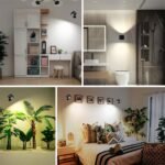 ⁦Applique murale Double Tète avec 3 températures de couleur et 3 niveaux de luminosité 1Pcs – مصباح حائط مثالي لغرف النوم⁩ - الصورة ⁦4⁩