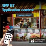 ⁦Bande LED Matrix Panel pour camion et voiture écran souple programmable (120 x 595 mm)⁩ - الصورة ⁦2⁩