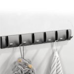 ⁦Porte Manteau Mural Métalliques avec 6 Crochets – علاقة ملابس متينة وجودة عالية⁩ - الصورة ⁦3⁩