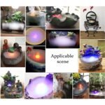 ⁦Brumisateur sous-marin Ultrasonique pour Fontaines avec 12LED – جهاز تشكيل الضباب⁩ - الصورة ⁦4⁩