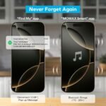 ⁦MOMAX Smart Tag Tracker Fonctionne avec l’application Apple Find My – جهاز تعقب ذكي⁩ - الصورة ⁦5⁩