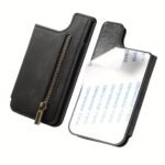 ⁦Étui portefeuille zippé pour téléphone avec emplacement de cartes – محفظة نقود وبطاقات⁩ - الصورة ⁦5⁩