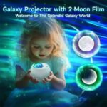 ⁦Projecteur d’aurores et Haut Parleur Bluetooth avec 15 modes d’éclairage – جهاز عرض نجوم ومكبر صوت⁩ - الصورة ⁦2⁩