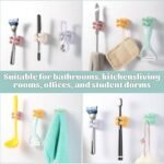 ⁦Ensemble de 10 attaches en silicone à fixer au mur multifonctionnels – طقم تثبيت أغراض على الحائط⁩ - الصورة ⁦6⁩