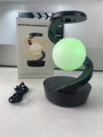 ⁦Lampe de Chevet en Spirale Design Moderne Lumière RGB – مصباح لاسلكي بأضواء متغيرة⁩ - الصورة ⁦9⁩