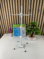 ⁦Présentoirs à bijoux rotatifs à 3 niveaux réglables en métal – حامل عرض السلع والإكسسوارات⁩ - الصورة ⁦10⁩