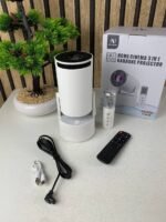 ⁦Mini Projector Karaoke Portable Support 4K 1080P YS-300 KTV – جهاز مديا ذكي للعرض على الحائط مع كاريوكي⁩ - الصورة ⁦10⁩