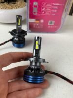 ⁦Kit Lampe de phare LED H4 6500K-16000LM Ultra Puissant – مصابيح إضاءة أمامية للسيارات⁩ - الصورة ⁦8⁩