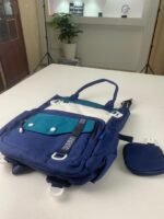 ⁦Ensemble de sacs d’école Kawai pour Enfants 2Pcs Avec Pochette Bleu – محفظة 2 قطع كاواي مع محفظة صغيرة أزرق⁩ - الصورة ⁦3⁩
