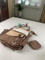 ⁦Ensemble de sacs d’école Kawai pour Enfants 2Pcs Avec Pochette Marron – محفظة 2 قطع كاواي مع محفظة صغيرة بني⁩ - الصورة ⁦2⁩