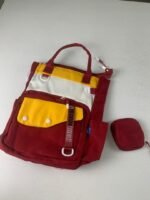 ⁦Ensemble de sacs d’école Kawai pour Enfants 2Pcs Avec Pochette Rouge – محفظة 2 قطع كاواي مع محفظة صغيرة أحمر⁩ - الصورة ⁦4⁩