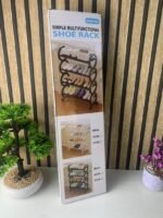 ⁦Étagère à Chaussures Design Compact avec Roulettes – حامل أحذية مبتكر متنقل⁩ - الصورة ⁦8⁩