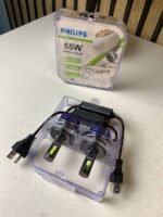 ⁦Kit Lampe de phare LED H4 Philips 6000K-16000LM Ultra Puissant - مصابيح إضاءة أمامية للسيارات⁩ - الصورة ⁦8⁩