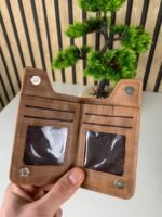 ⁦Étui portefeuille zippé pour téléphone avec emplacement de cartes – محفظة نقود وبطاقات⁩ - الصورة ⁦8⁩