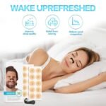 ⁦Bandelettes nasales magnétiques anti-ronflement pour un meilleur sommeil – شرائط أنفية مغناطيسية للرياضة والنوم مضادة للشخير⁩ - الصورة ⁦7⁩