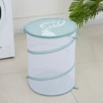 ⁦Panier à vêtements sales Pliable avec couvercle⁩ - الصورة ⁦3⁩